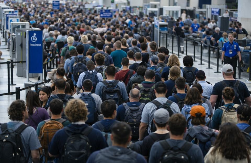 TSA Delays at Airports During Homeland Security Shutdown